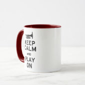 Mug Gardez le micro calme (Devant gauche)