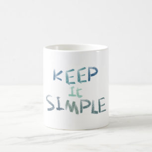 Mug Gardez-le simple