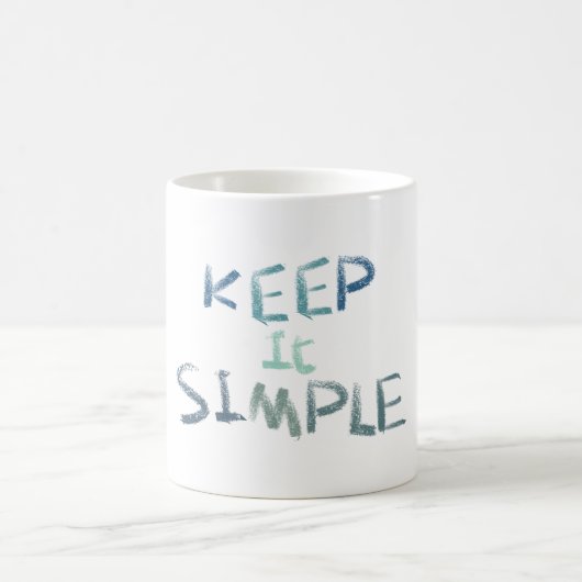 Mug Gardez-le simple (Centre)