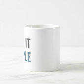 Mug Gardez-le simple (Centre)