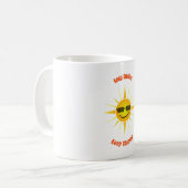 Mug Gardez le sourire et continuez à briller (Devant gauche)