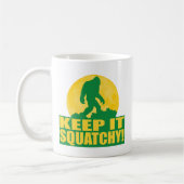 Mug GARDEZ-LE SQUATCHY ! ÉCORCE spéciale à l'édition (Gauche)