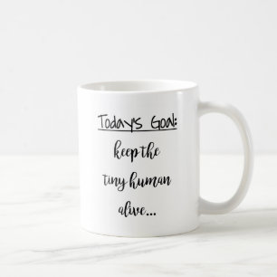 Mug Gardez le vivant humain minuscule