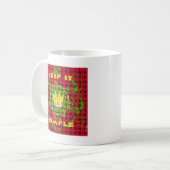 Mug Gardez les Choses Simples : Impression florale tis (Devant gauche)