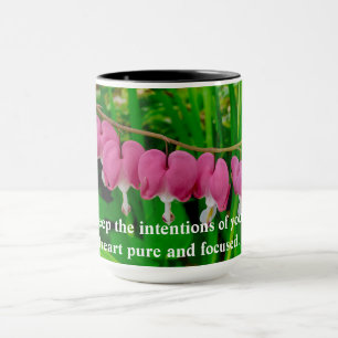 Mug Gardez Les Intentions De Votre Coeur Pur Et Ciblé