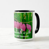 Mug Gardez Les Intentions De Votre Coeur Pur Et Ciblé (Devant droit)