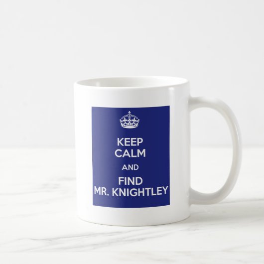 Mug Gardez M. calme Knightley Emma Jane Austen de (Droite)