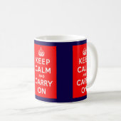 Mug Gardez votre calme (Devant droit)