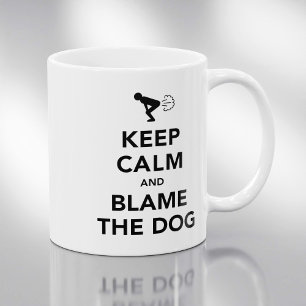 Mug Gardez Votre Calme Et Blâmez Le Chien