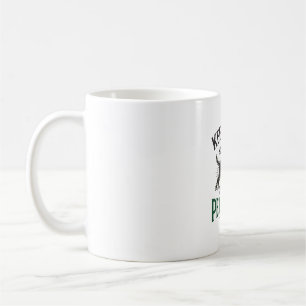 Mug Gardez votre calme et caressez un chien Dessin de