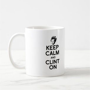 MUG GARDEZ VOTRE CALME ET CLINTON S.V.P. --