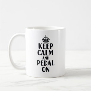 Mug Gardez votre calme et continuez à pédaler