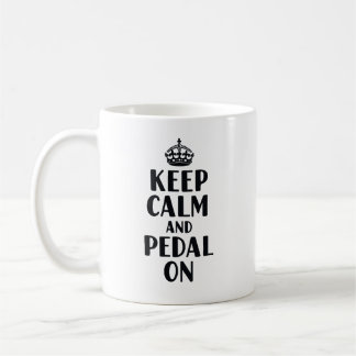 Mug Gardez votre calme et continuez à pédaler