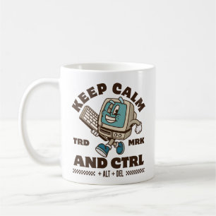 Mug Gardez votre calme et CTRL