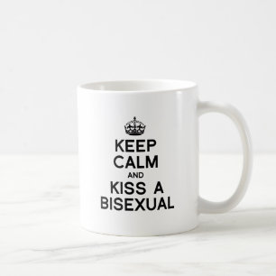 MUG GARDEZ VOTRE CALME ET EMBRASSEZ UN BISEXUEL