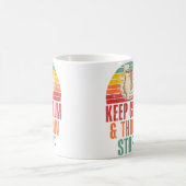 Mug Gardez Votre Calme Et Lancez Des Objets Poterie Dr (Centre)