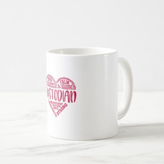 Mug Gardien, concierge, conception d'art du métro (Devant droit)