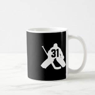 Mug Gardien de hockey numéro trente-et-un 31