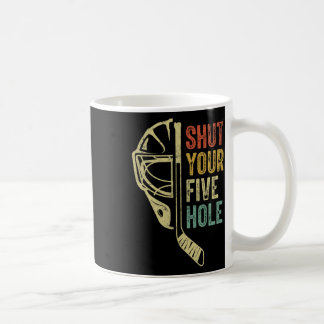 Mug Gardien de hockey sur glace drôle Fermez votre cin