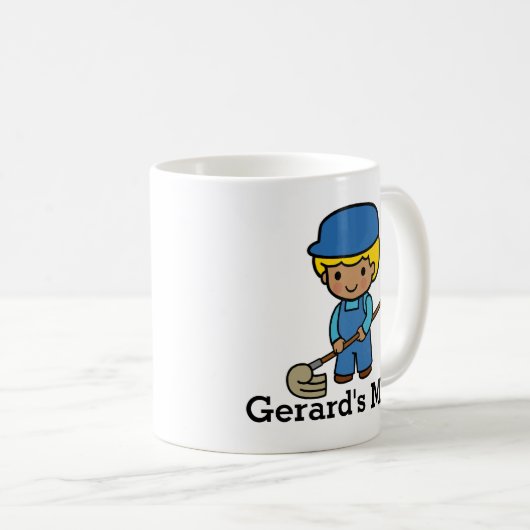 Mug Gardien mignon avec souris (Devant droit)