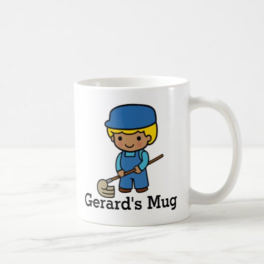 Mug Gardien mignon avec souris (Droite)