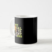 Mug Gardiens de Football Mon Objectif Est De Refuser L (Devant gauche)