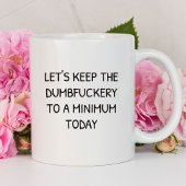 Mug Gardons la bavette drôle | Sarcastique