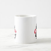 Mug Gardons le CANADA grand !  La feuille d'érable can (Centre)