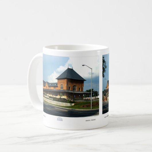 Mug Gare de Bristol Bristol Virginia (Devant gauche)