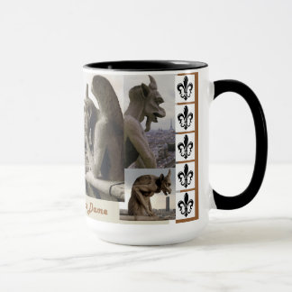Mug Gargouilles de cathédrale de Notre Dame -