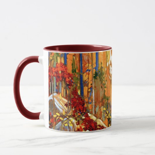 Mug Garland d'automne, les couleurs de l'automne, (Gauche)