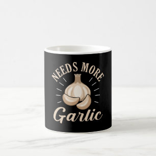 Mug Garlic Vampire jeu de jeu Besoin plus d'ail