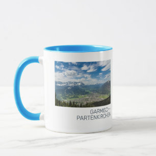 Mug Garmisch-Partenkirchen Bavaria Alpes Panorama Cade