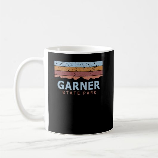 Mug Garner State Park Texas Retro Cool (Gauche)