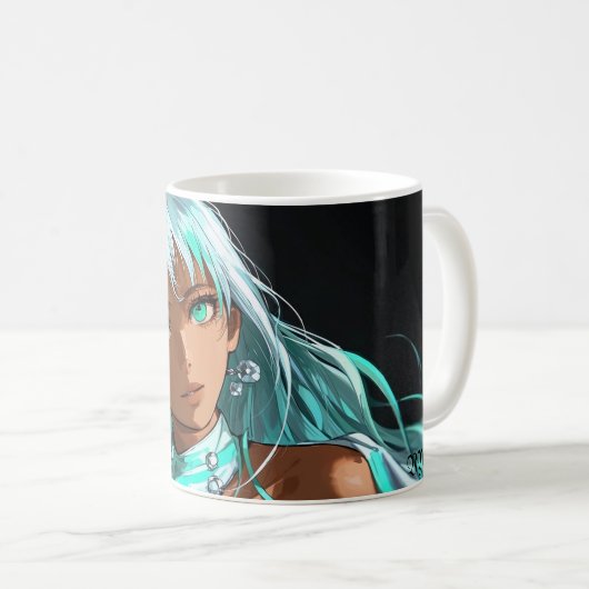 Mug Garota anime caneca (Devant droit)