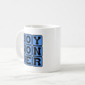 Mug Gars génial, terme masculin affectueux (Devant gauche)