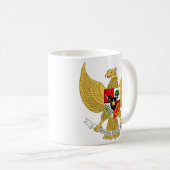 Mug Garuda Pancasila, t arme l'Indonésie, Indonésie (Devant droit)