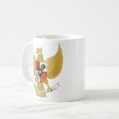 Mug Garuda Pancasila, t arme l'Indonésie, Indonésie (Devant gauche)