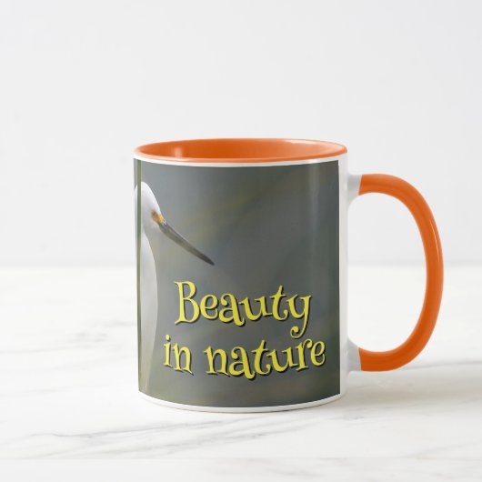 Mug Garza blanca (Droite)