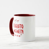 Mug Gaspillage de sang moustique magnétique Ils m'aime (Devant gauche)