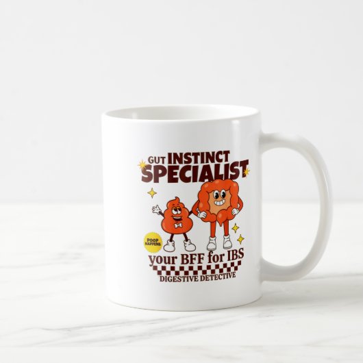 Mug Gastroenterologist Retro Intestine Gift Ibs Gi Nur (Droite)