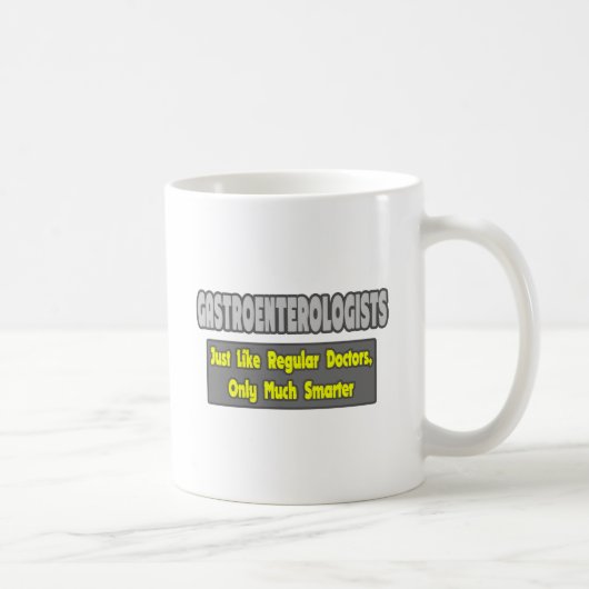 Mug Gastroentérologistes... plus intelligents (Droite)