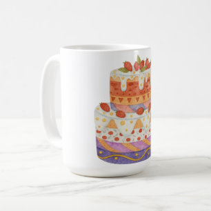 Mug Gâteau à deux étages à la fraise