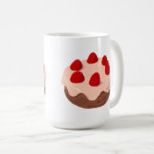 Mug Gâteau à la fraise (Devant droit)