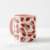 Mug Gâteau aux fraises (Devant gauche)