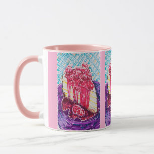 Mug Gâteau aux framboises