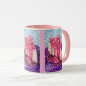 Mug Gâteau aux framboises (Devant droit)