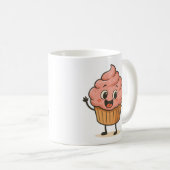 Mug Gâteau avec un Joli Sourire (Devant droit)