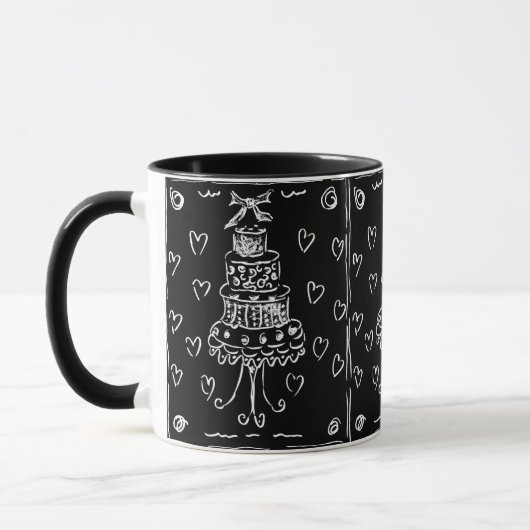 Mug Gâteau Black Velvet (Gauche)