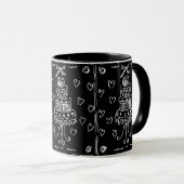 Mug Gâteau Black Velvet (Devant droit)